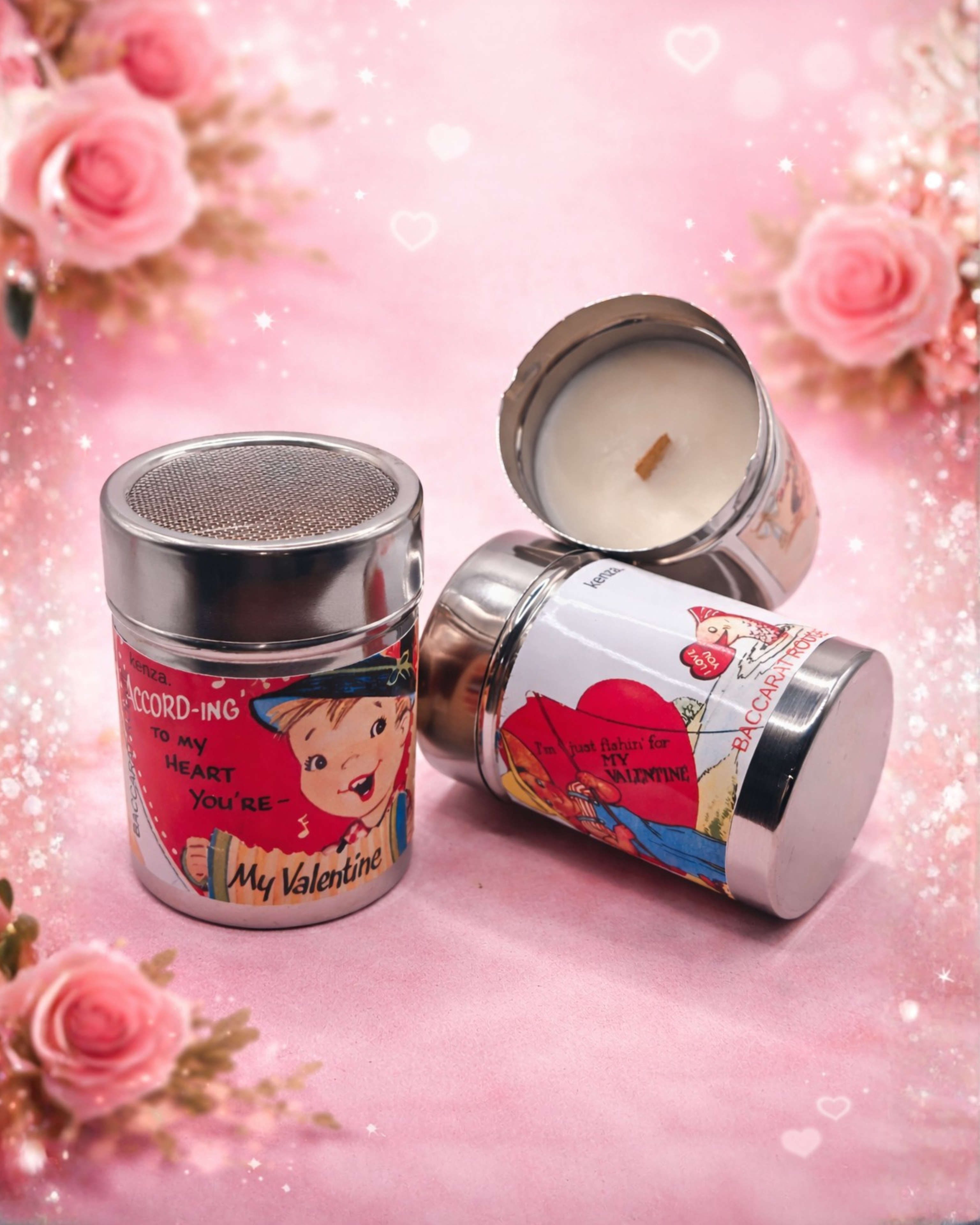 Baccarat Rouge 150g - Lumânare Handmade Valentine's Day  Trandafir Oud