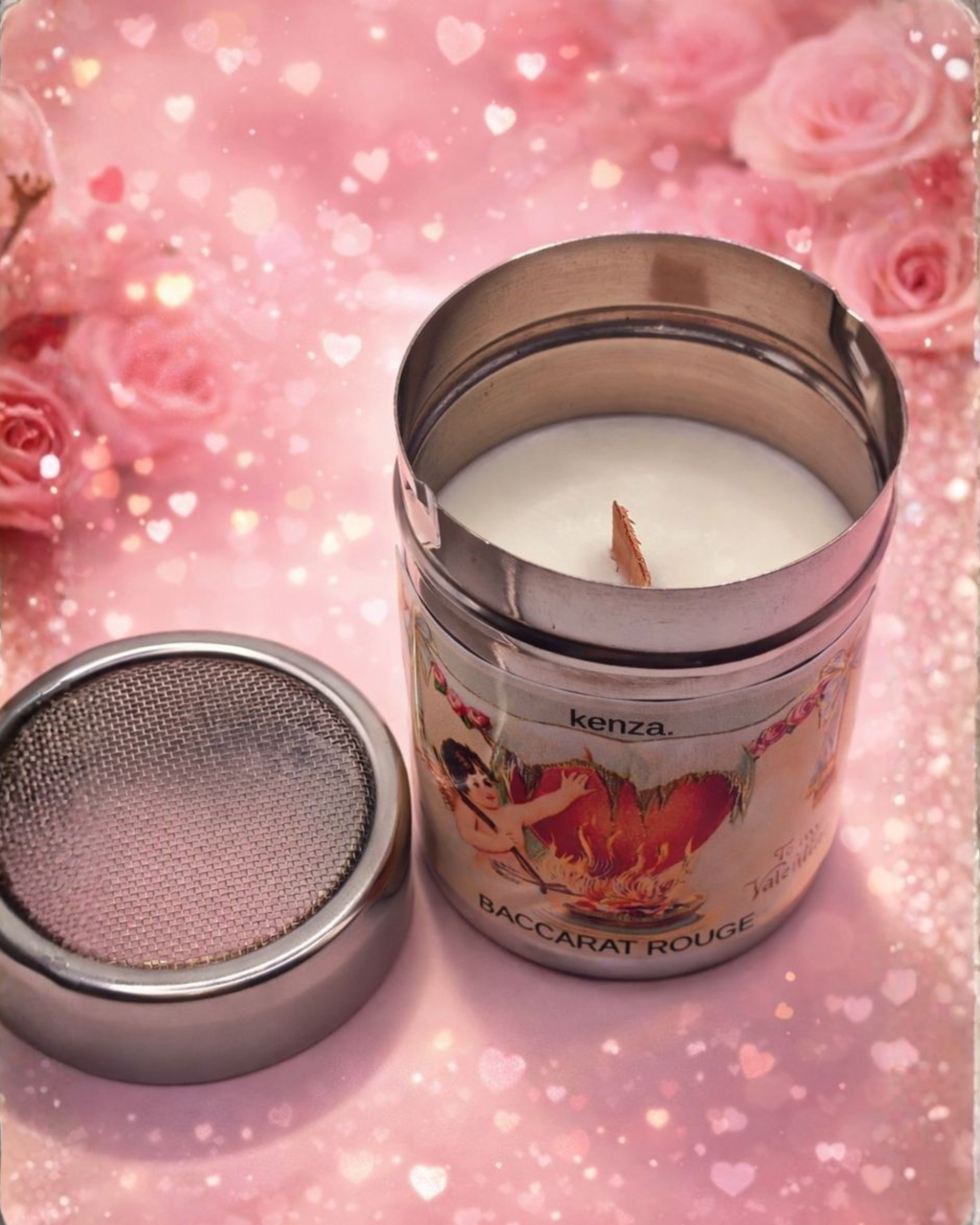 Baccarat Rouge 150g - Lumânare Handmade Valentine's Day  Trandafir Oud