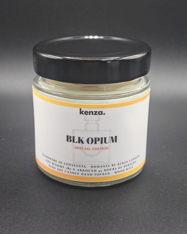 lumanare kenza BLK OPIUM 180g colectia primavara vara