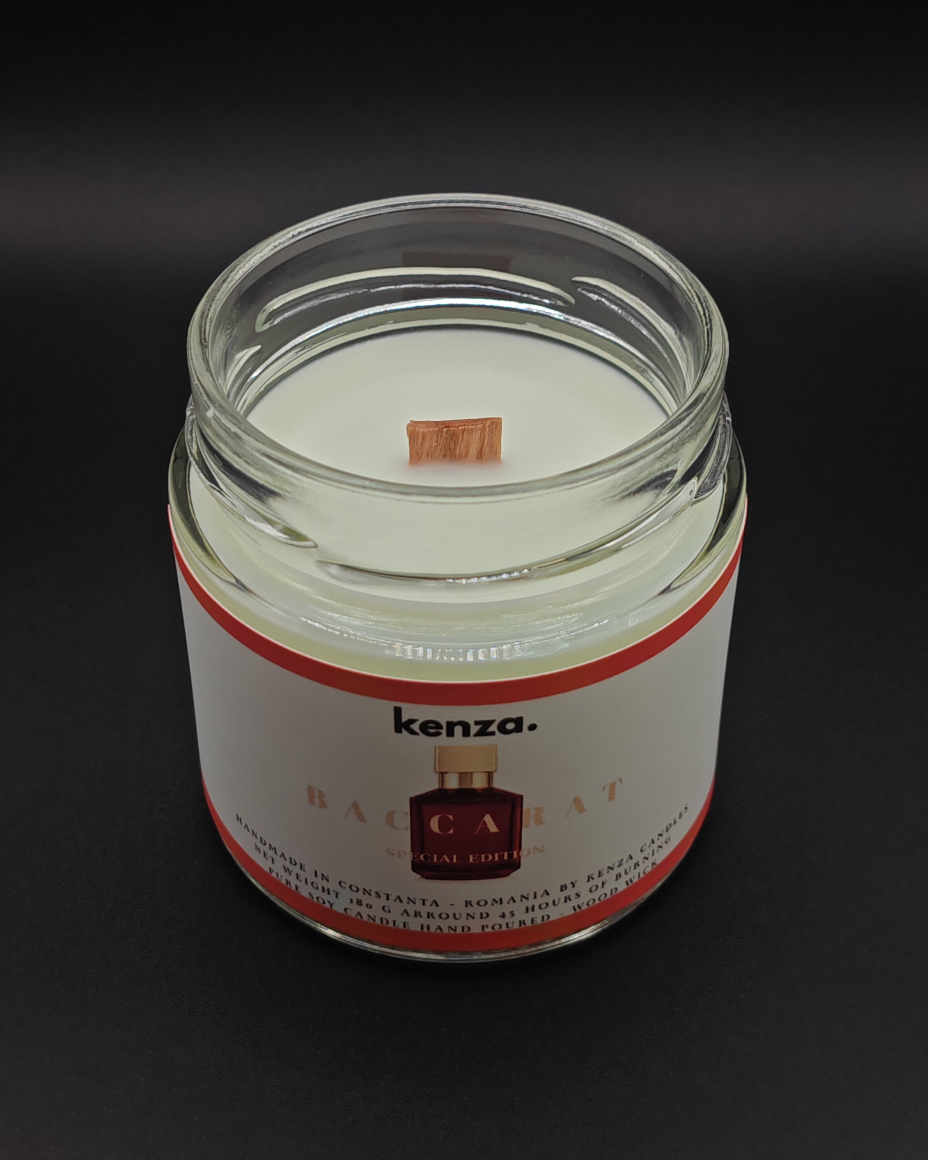 Lumânare BACCARAT/180g - Grapefruit, Bergamotă, Ambră – kenzacandles