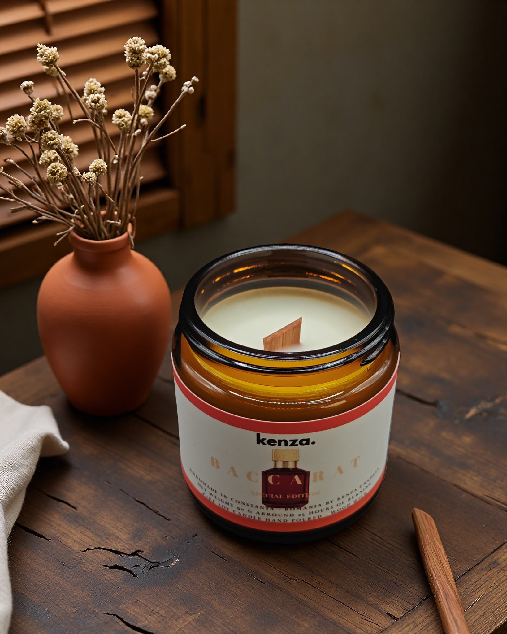 Lumanare Kenza Baccarat 90g Colectia Primavara Vara