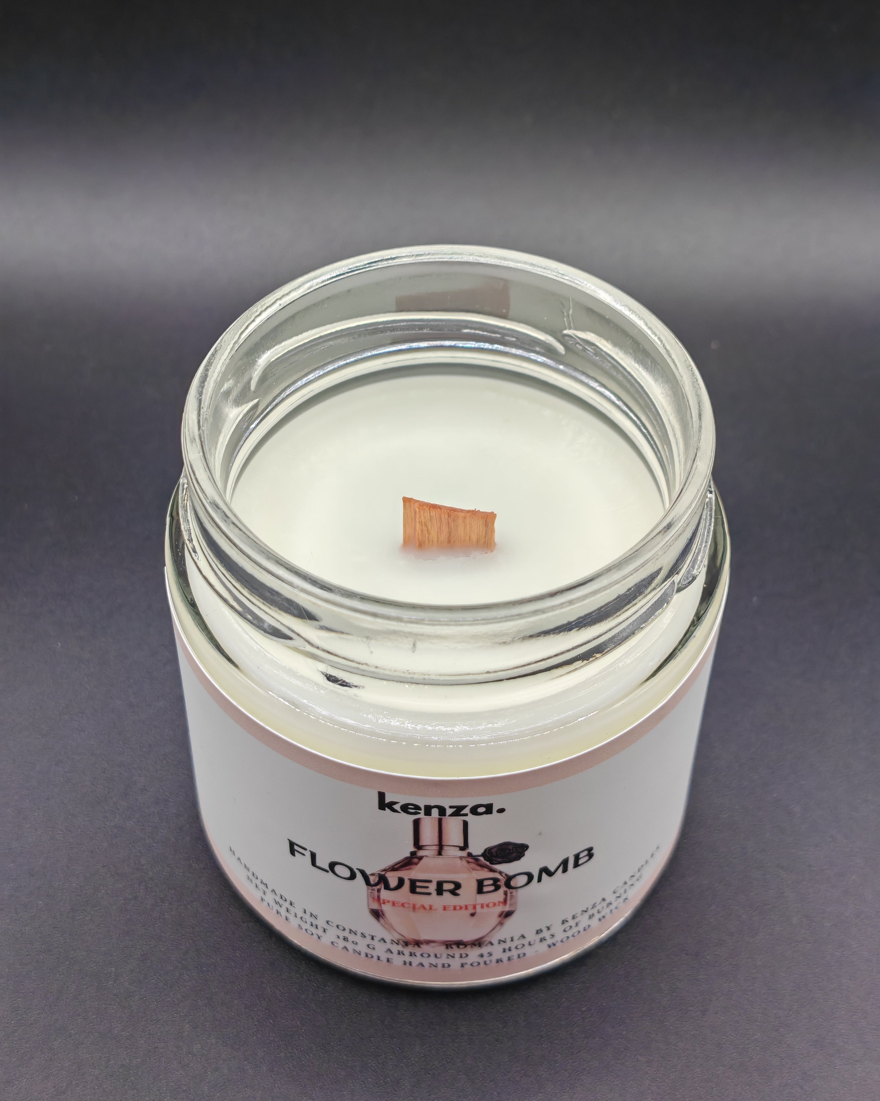 lumanare kenza flower bomb 180g colectia primavara vara