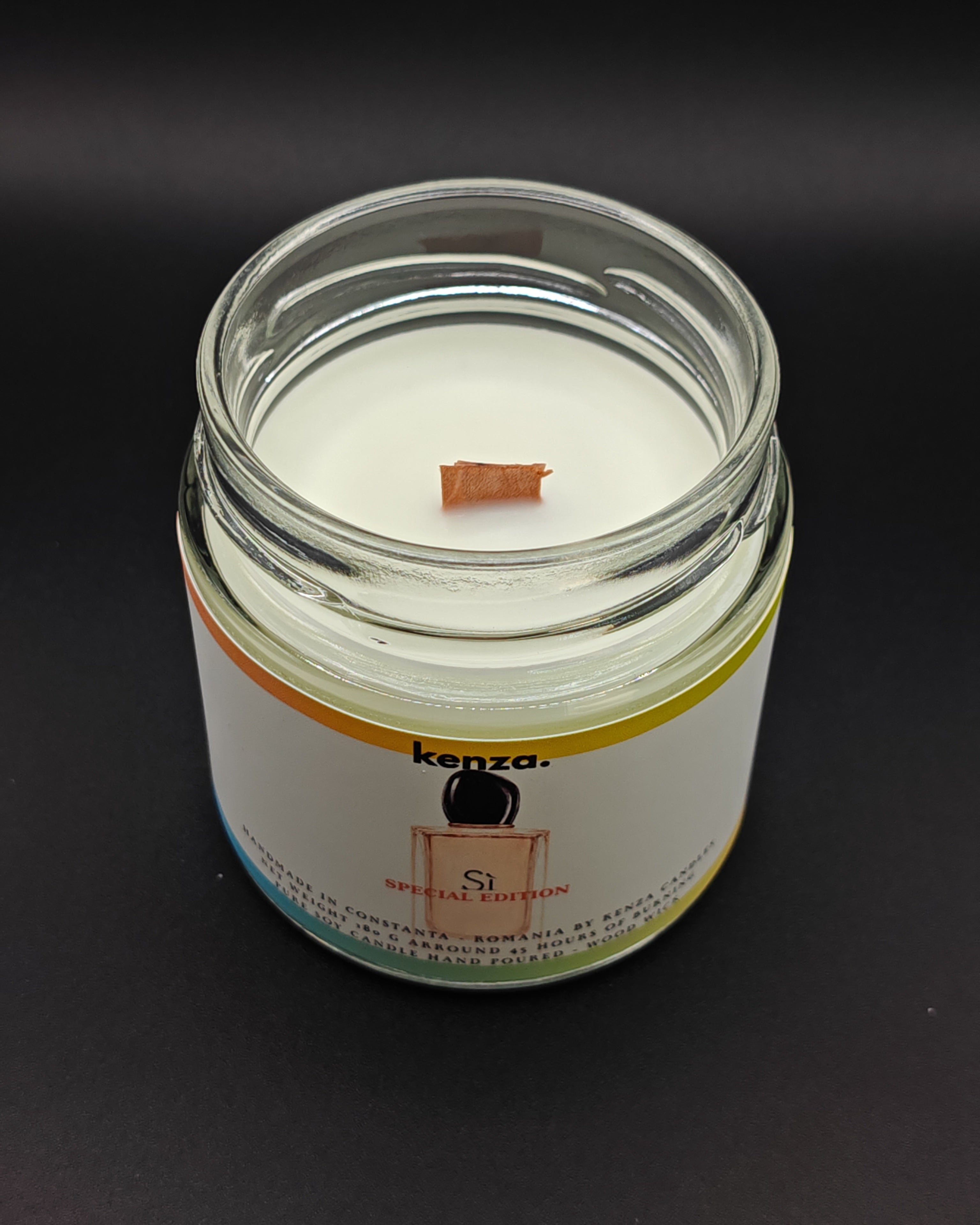 Lumânare SI/180g - Bergamotă, Neroli, Patchouli – kenzacandles