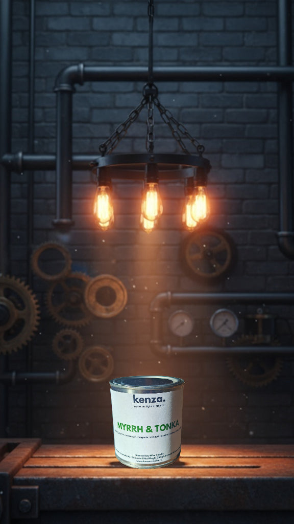 Lumânare MYRRH & TONKA/250g - Smirnă, Bergamotă, Tonka